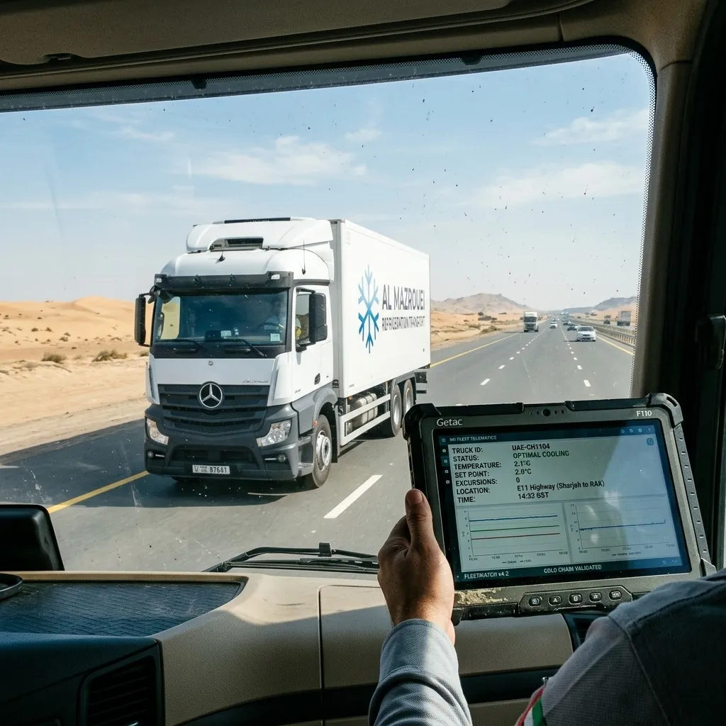 TransGulf Express Logistics - Mission-Critical Cold-Chain & Fleet Telematics Platform