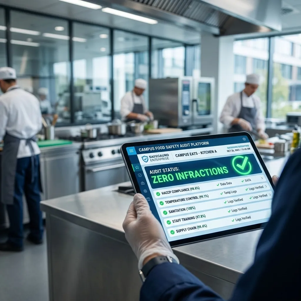 Nutrisafe Platform - Enterprise Food Safety & HACCP Campus Audit Platform